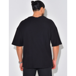 T-shirt à poche en éponge