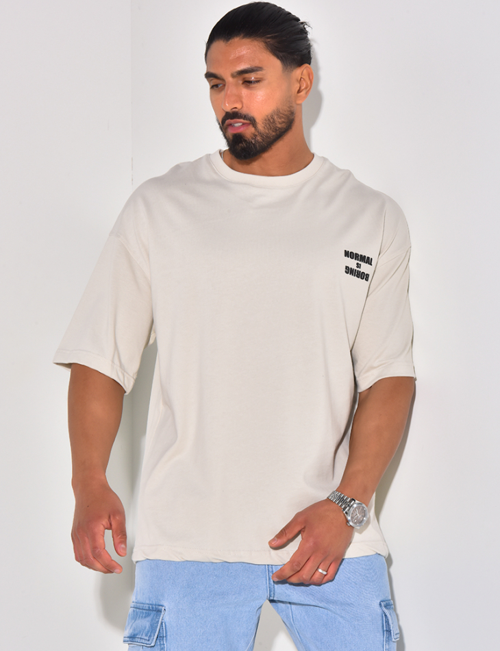 T-shirt "Normal is boring" T-shirt "Normal is boring"