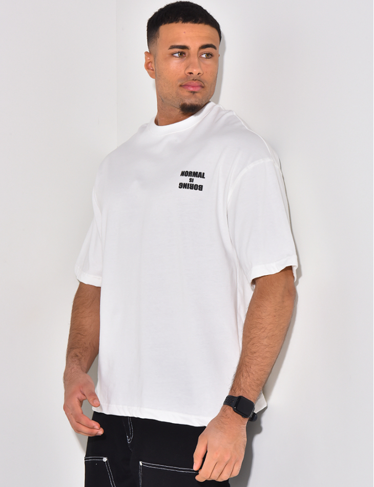 T-shirt "Normal is boring"