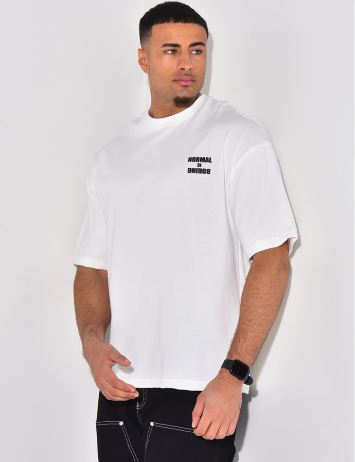 T-shirt "Normal is boring"