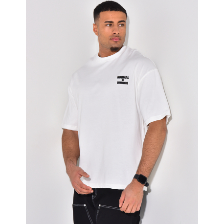 T-shirt "Normal is boring"