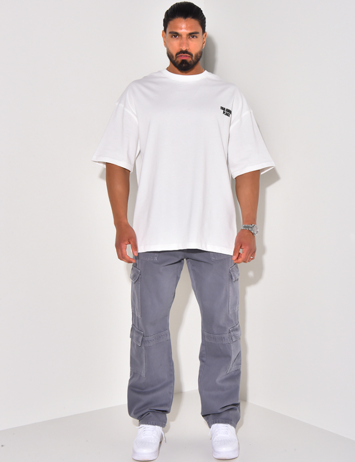 Jeans cargo à poches Jeans cargo à poches