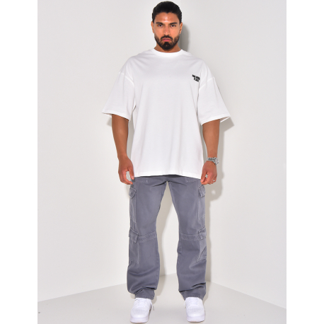 Jeans cargo à poches Jeans cargo à poches