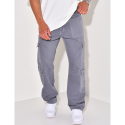 Jeans cargo à poches Jeans cargo à poches