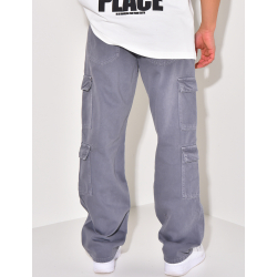 Jeans cargo à poches Jeans cargo à poches