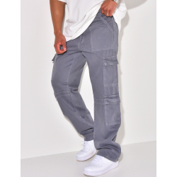 Jeans cargo à poches Jeans cargo à poches