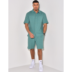 Ensemble short et chemise