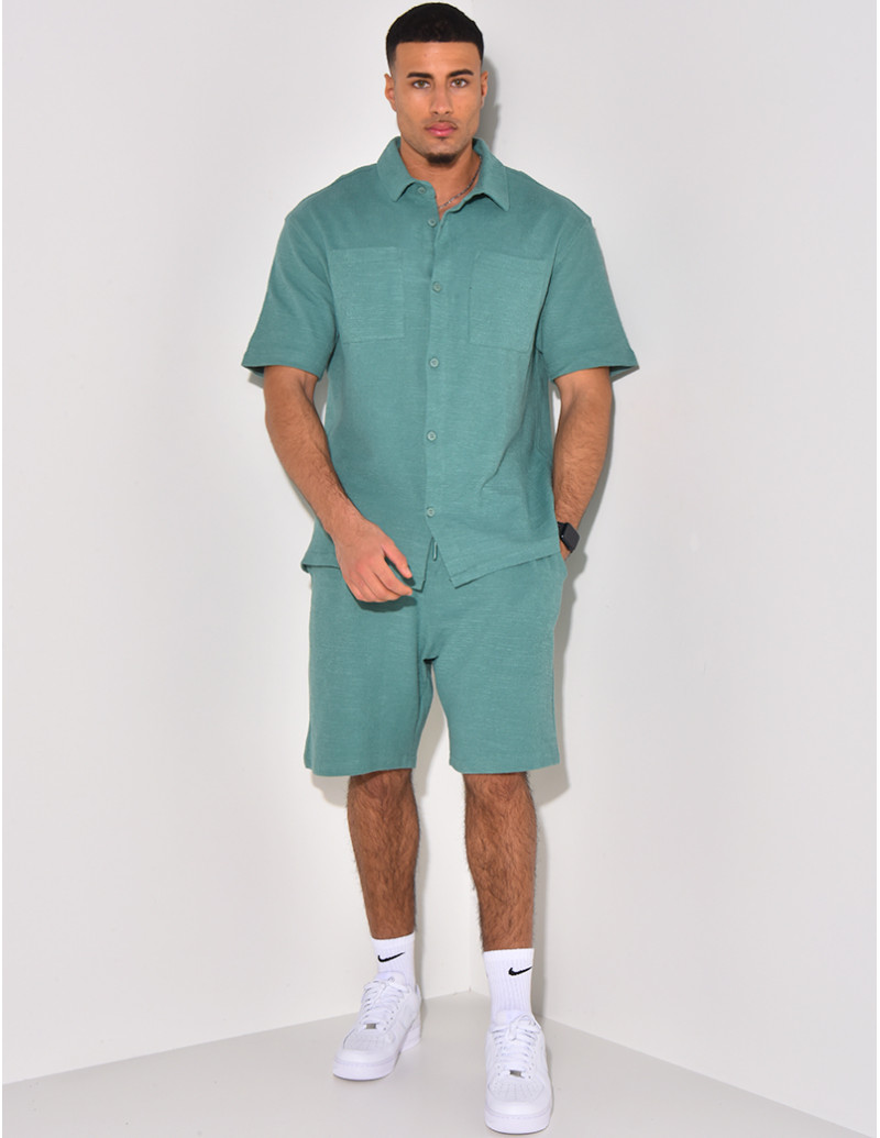 Ensemble short et chemise