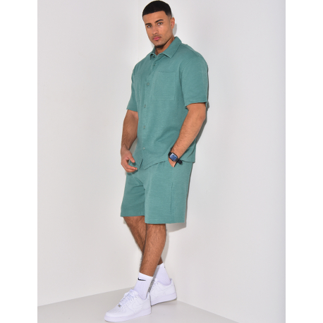 Ensemble short et chemise