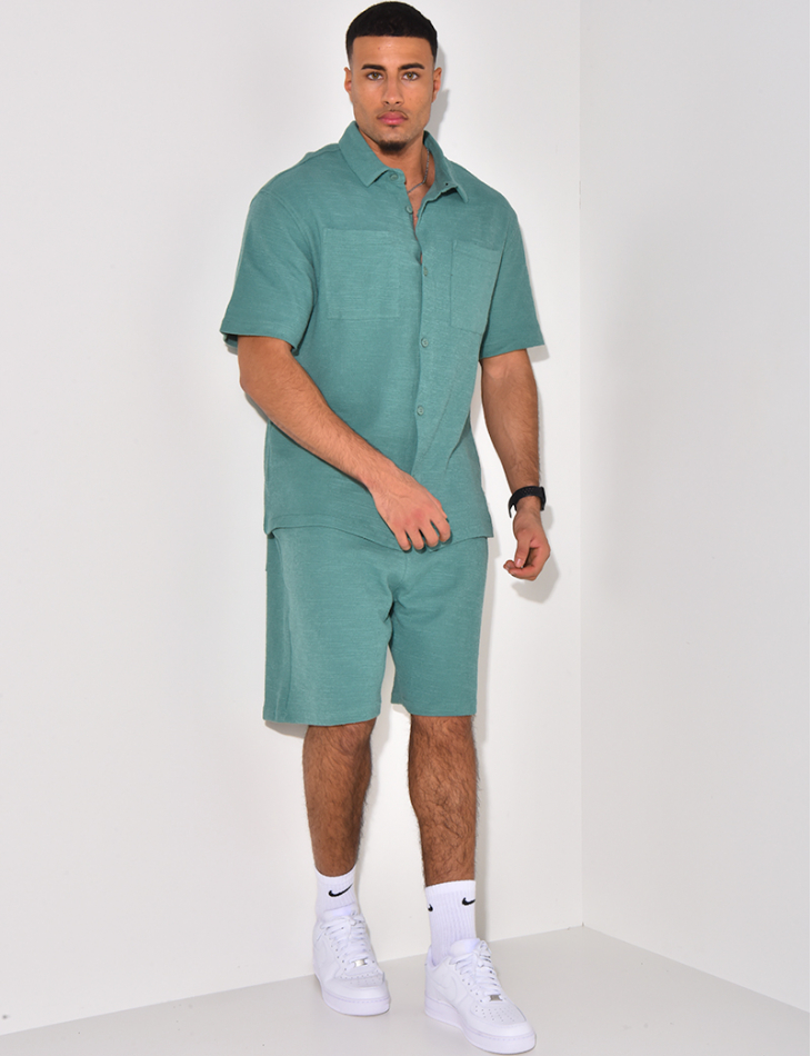 Ensemble short et chemise