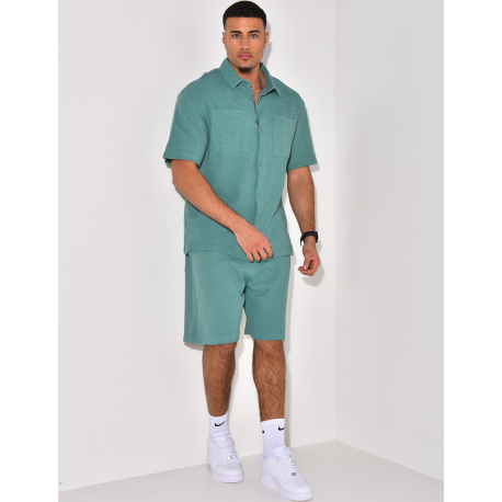 Ensemble short et chemise