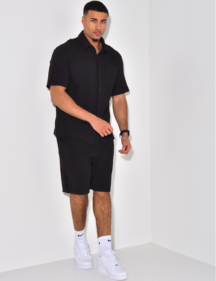 Ensemble short et chemise Ensemble short et chemise
