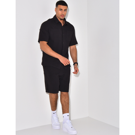 Ensemble short et chemise Ensemble short et chemise