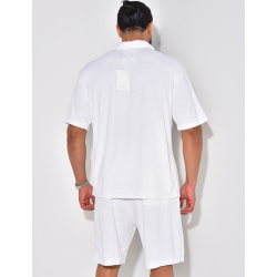 Ensemble chemise et short en éponge Ensemble chemise et short en éponge