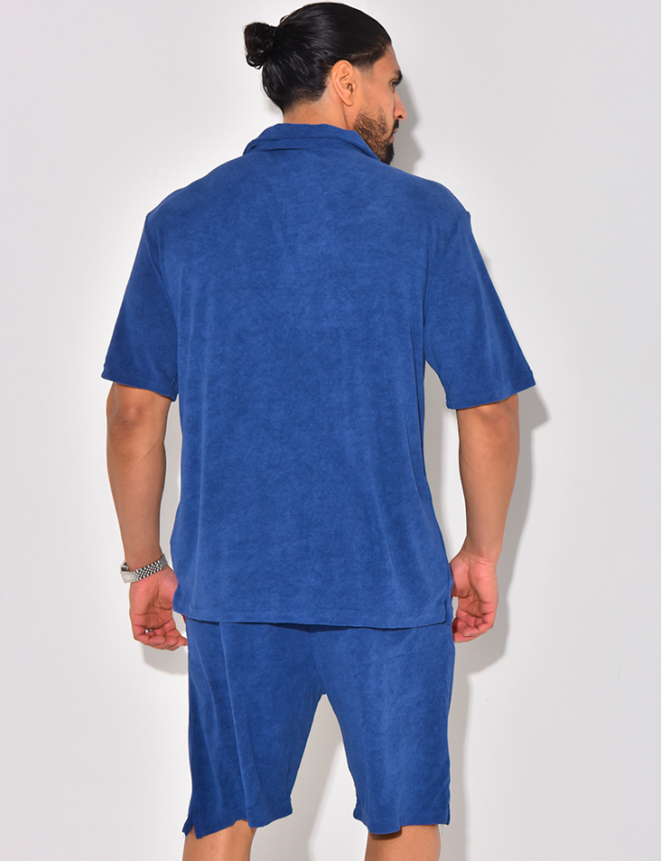 Ensemble chemise et short en éponge Ensemble chemise et short en éponge