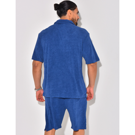 Ensemble chemise et short en éponge Ensemble chemise et short en éponge