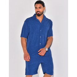 Ensemble chemise et short en éponge Ensemble chemise et short en éponge