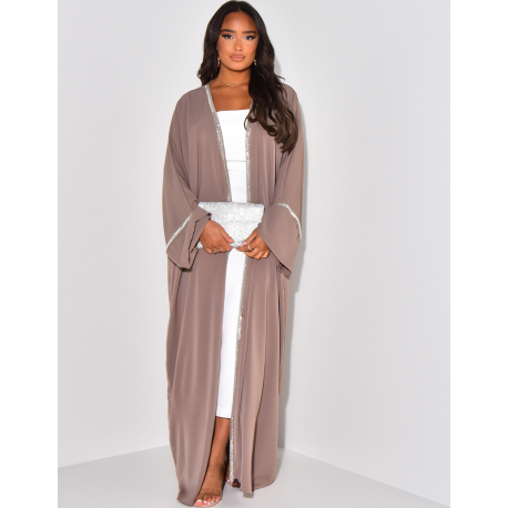 Kimono oversize à petites perles Kimono oversize à petites perles