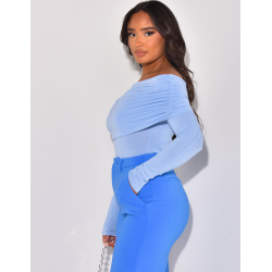 Top col bateau Top col bateau