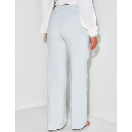 Pantalon de tailleur coupe droite Pantalon de tailleur coupe droite
