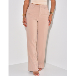 Pantalon de tailleur coupe droite Pantalon de tailleur coupe droite