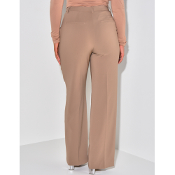 Pantalon de tailleur coupe droite Pantalon de tailleur coupe droite