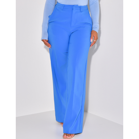 Pantalon de tailleur coupe droite Pantalon de tailleur coupe droite