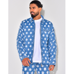 Veste en jeans destroy Veste en jeans destroy