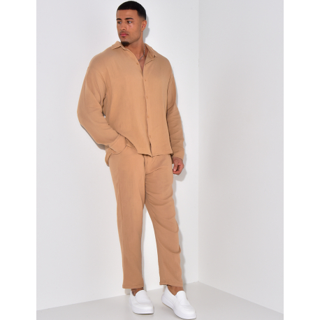 Pants and shirt set