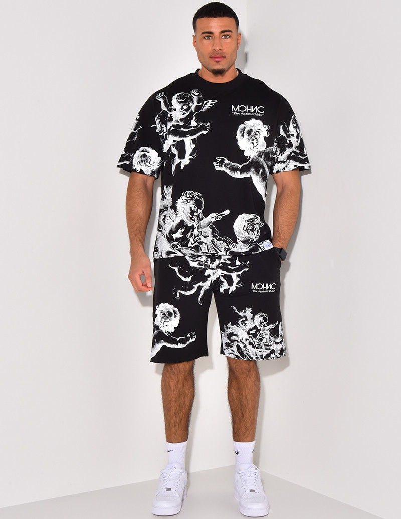 Angels T-shirt short set