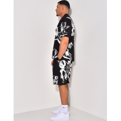 Angels T-shirt short set Angels T-shirt short set