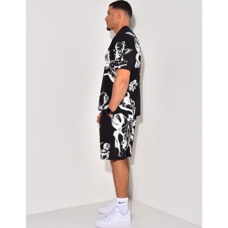 Angels T-shirt short set Angels T-shirt short set