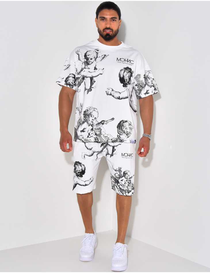 Angels T-shirt short set
