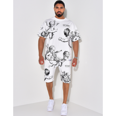 Angels T-shirt short set