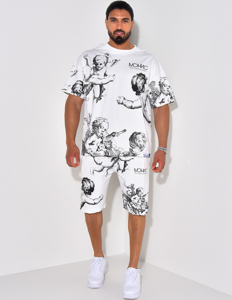Angels T-shirt short set