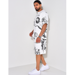 Angels T-shirt short set Angels T-shirt short set