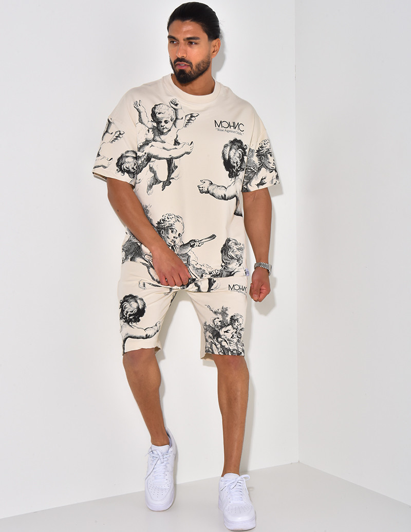 Ensemble short T-shirt Anges