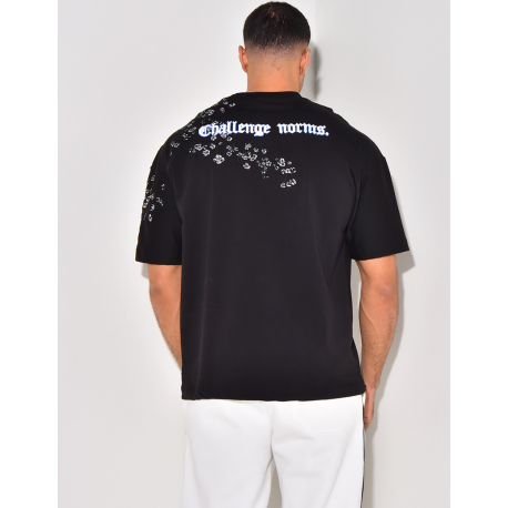 T-shirt "MCB" brodé