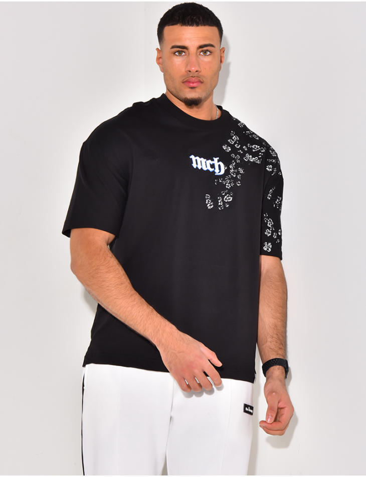  Embroidered “MCB” t-shirt