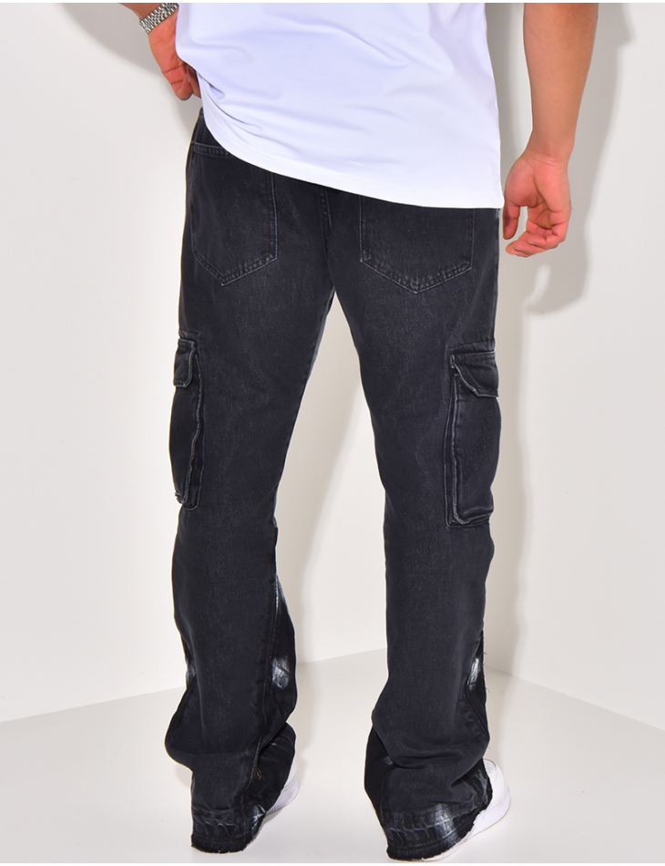 Paint stain jeans   Paint stain jeans