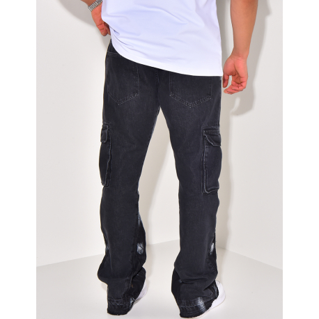 Paint stain jeans   Paint stain jeans