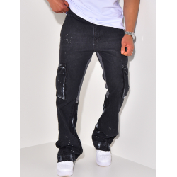 Paint stain jeans   Paint stain jeans