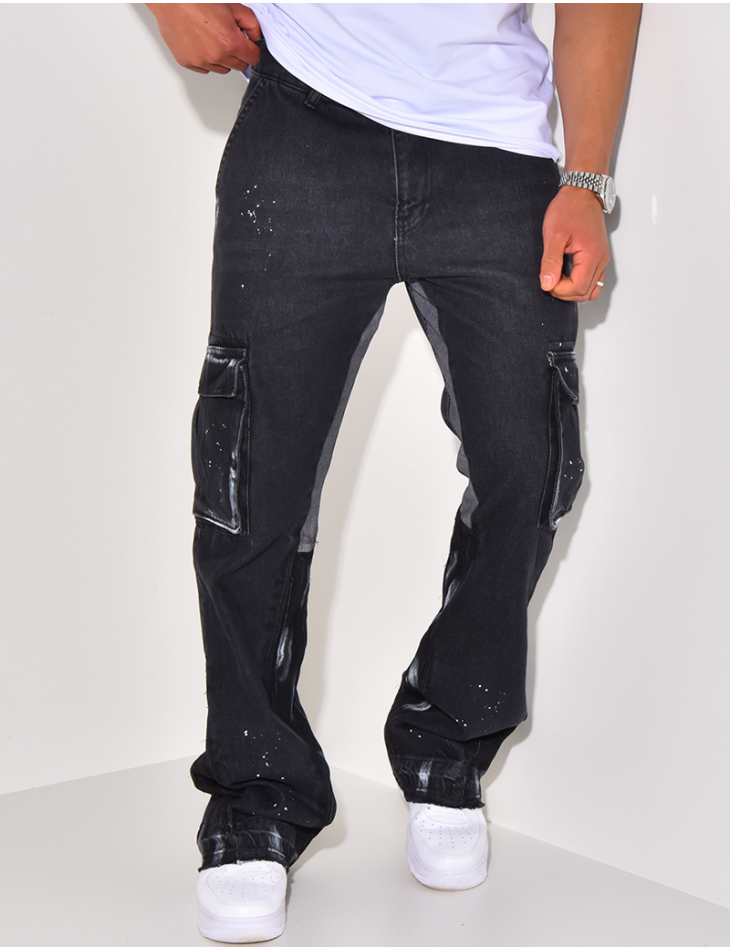   Paint stain jeans