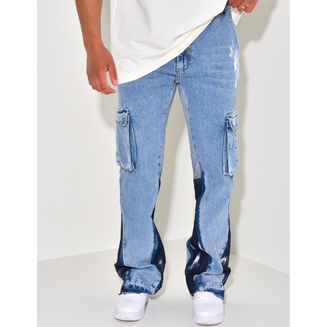 Jeans mit Farbflecken Jeans mit Farbflecken