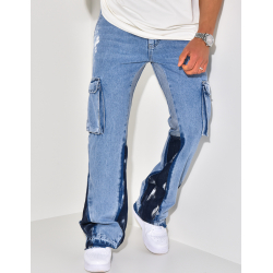 Jeans mit Farbflecken Jeans mit Farbflecken