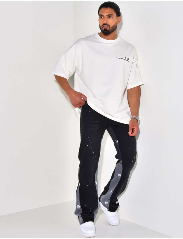 Stained jeans Stained jeans