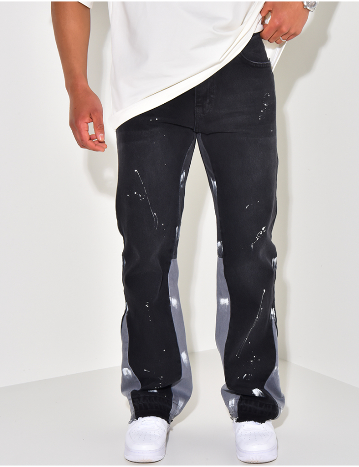 Stained jeans Stained jeans