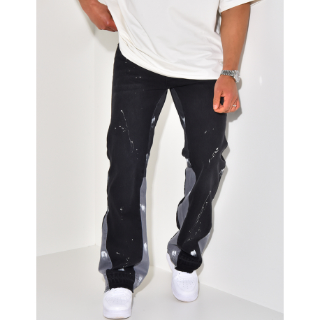 Befleckte Jeans