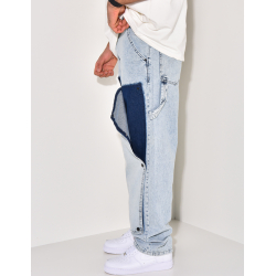 Jeans mit Druckknopfeinsätzen Jeans mit Druckknopfeinsätzen