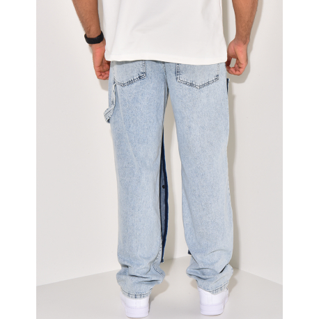 Jeans mit Druckknopfeinsätzen Jeans mit Druckknopfeinsätzen